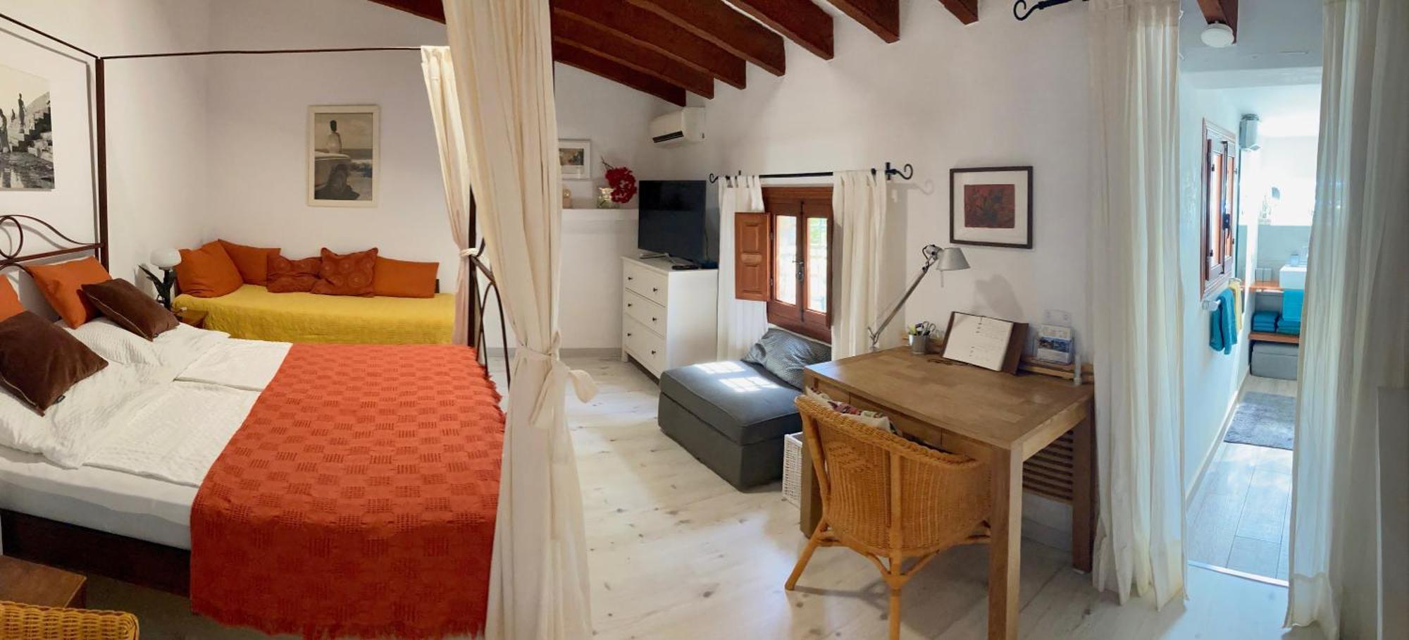 Dachterrassenzimmer In Romantischem Landhaus Mit Pool El Largo Ngoại thất bức ảnh